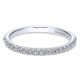 Gabriel 14 Karat Straight Matching Wedding Band WB6990W44JJ