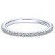 Gabriel 14 Karat Straight Matching Wedding Band WB7295W44JJ