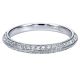 Gabriel 14 Karat Straight Matching Wedding Band WB7448W44JJ