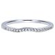 Gabriel 14 Karat Curved Matching Wedding Band WB7975W44JJ