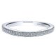 Gabriel 14 Karat Curved Matching Wedding Band WB8138W44JJ