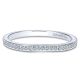 Gabriel 14 Karat Curved Matching Wedding Band WB8139W44JJ