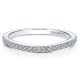 Gabriel 14 Karat Curved Matching Wedding Band WB8202W44JJ