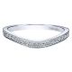 Gabriel 14 Karat Curved Matching Wedding Band WB8910W44JJ