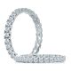 A.JAFFE Platinum Classic Diamond Wedding / Anniversary Ring WR1024Q