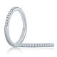 A.JAFFE Platinum Classic Diamond Stackable Ring WR1044