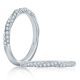 A.JAFFE Platinum Classic Diamond Stackable Ring WR1062