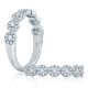A.JAFFE 18 Karat Classic Diamond Wedding / Anniversary Ring WR1067