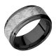 Lashbrook Z10B16(S)/METEORITE Zirconium Wedding Ring or Band