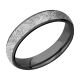 Lashbrook Z5D14/METEORITE Zirconium Wedding Ring or Band