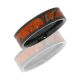 Lashbrook Z6F14/RTAP-ORANGE BEADBLAST Camo Wedding Ring or Band