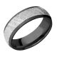 Lashbrook Z7D15/METEORITE Zirconium Wedding Ring or Band