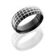 Lashbrook Z8D/MSS POLISH Zirconium Wedding Ring or Band