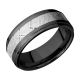 Lashbrook Z8FGE14/METEORITE Zirconium Wedding Ring or Band