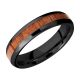 Lashbrook Z5B13(NS)/HARDWOOD Zirconium Wedding Ring or Band