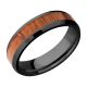 Lashbrook Z6B14(NS)/HARDWOOD Zirconium Wedding Ring or Band