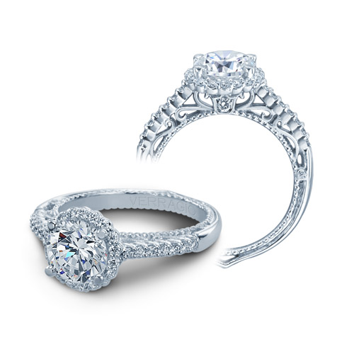 Verragio Venetian-5022R Platinum Engagement Ring