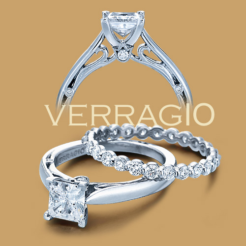 Verragio 14 Karat Couture-0409P Engagement Ring