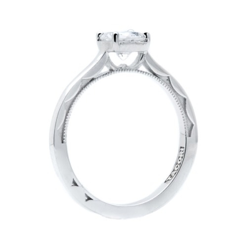 Simply Tacori Platinum Diamond Solitaire Engagement Ring 48RD6 Alternative View 3