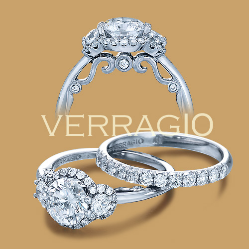 Verragio 14 Karat Insignia-7049 Engagement Ring Alternative View 1