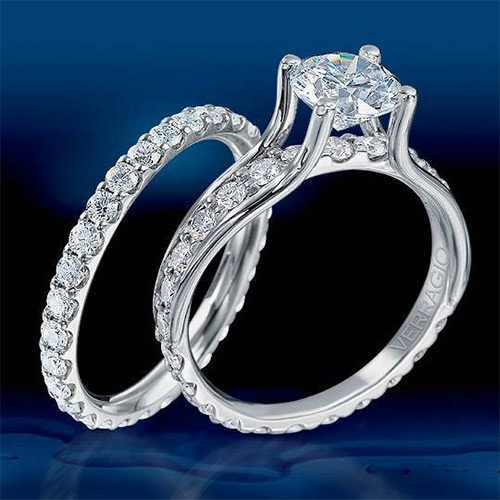 ENG-0349 Verragio 14 Karat Classico Engagement Ring