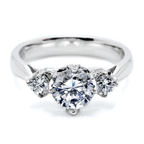 Tacori Platinum Simply Tacori Engagement Ring HT2314
