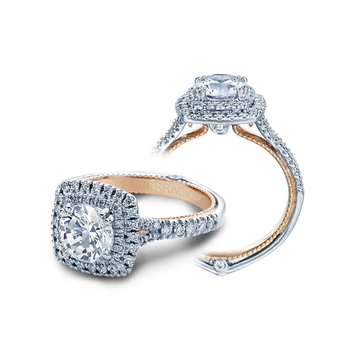Verragio Couture-0425CU-TT 14 Karat Engagement Ring