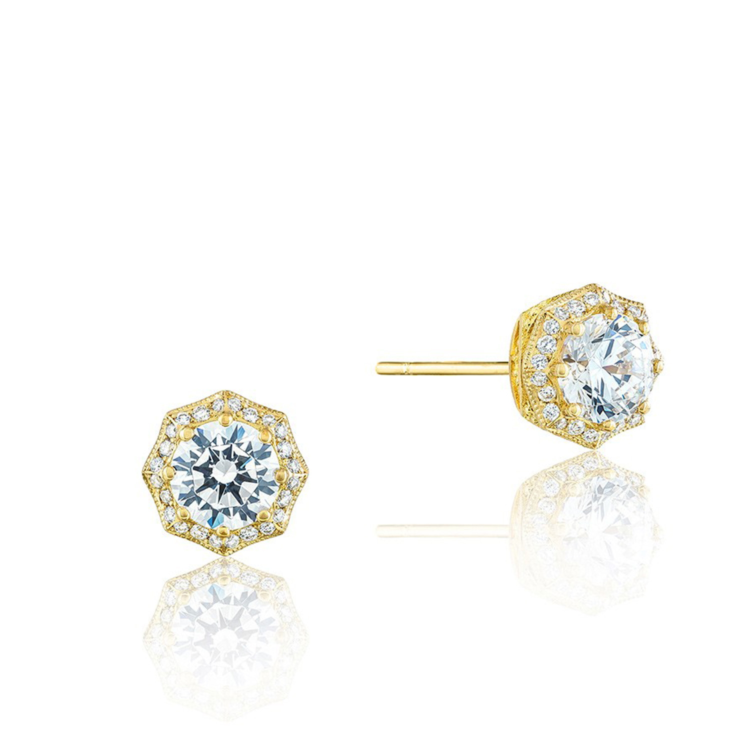 FE804RD Tacori Petite Crescent Stud Earrings TQ Diamonds