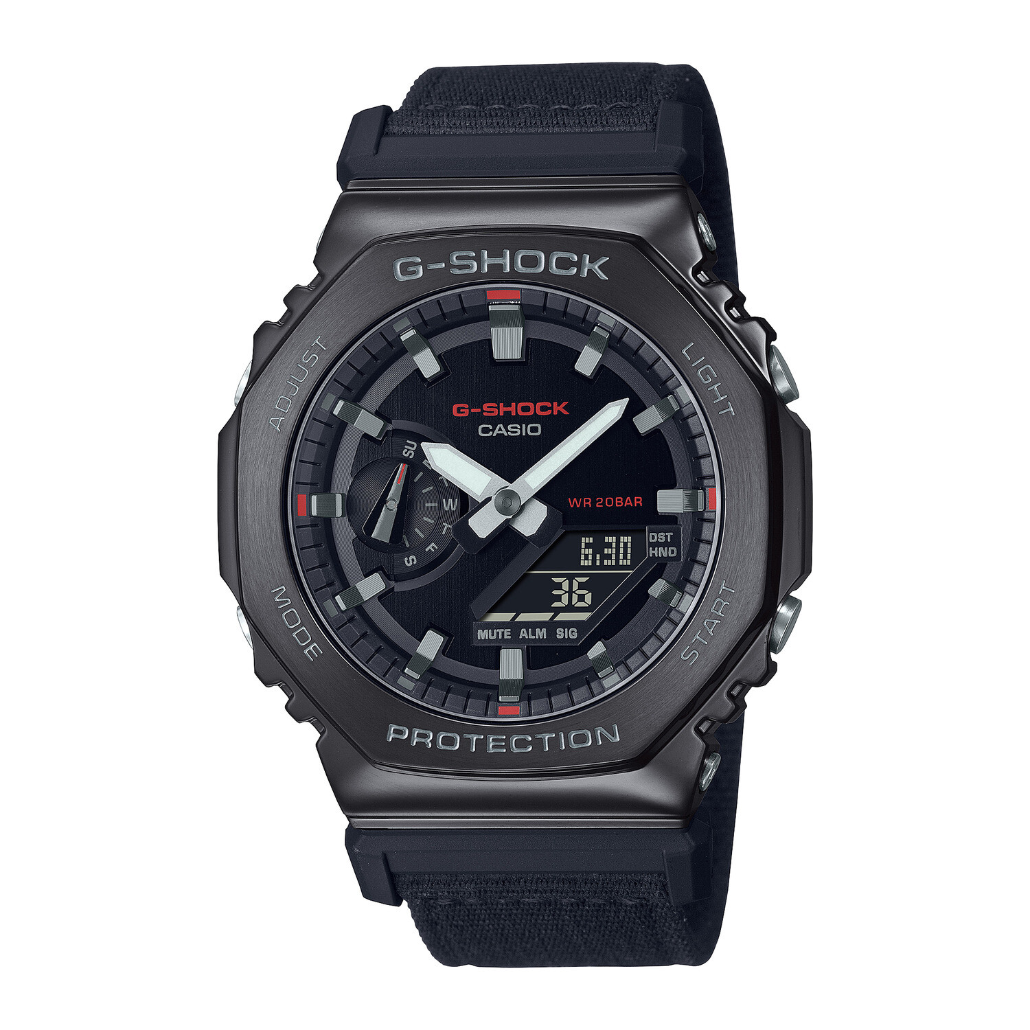 Casio G-Steel GM2100CB-1A Analog-Digital Watch, Resin Case | TQ