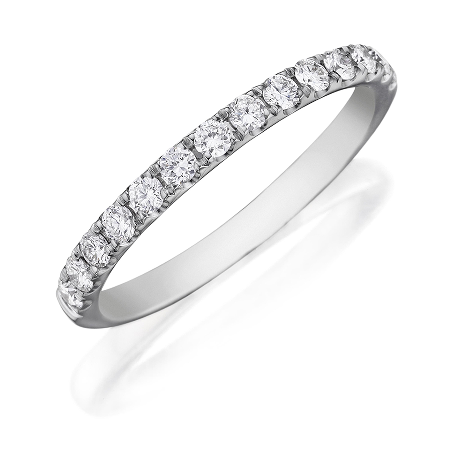 Henri Daussi WBDU Diamond Wedding Ring