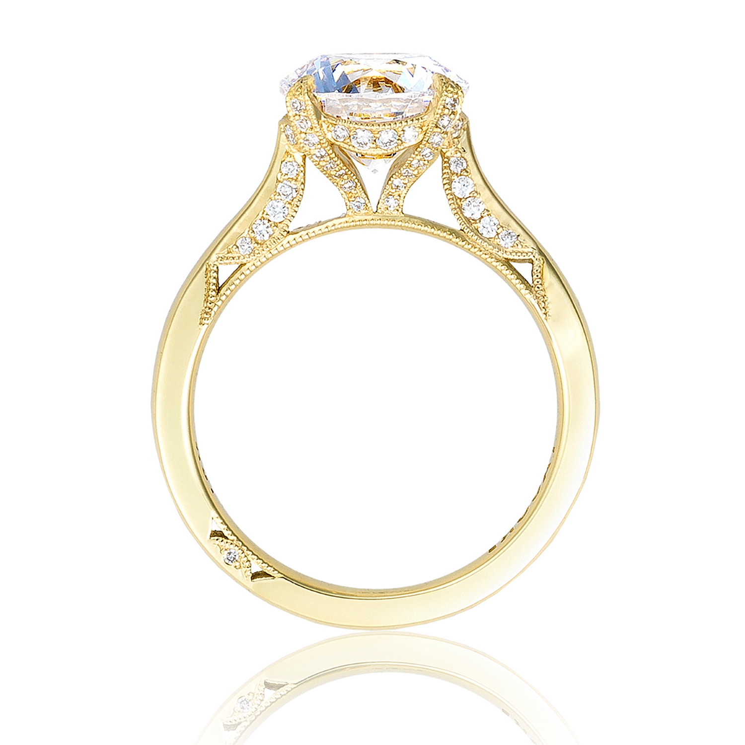 Tacori HT2625RD9Y 18 Karat RoyalT Engagement Ring