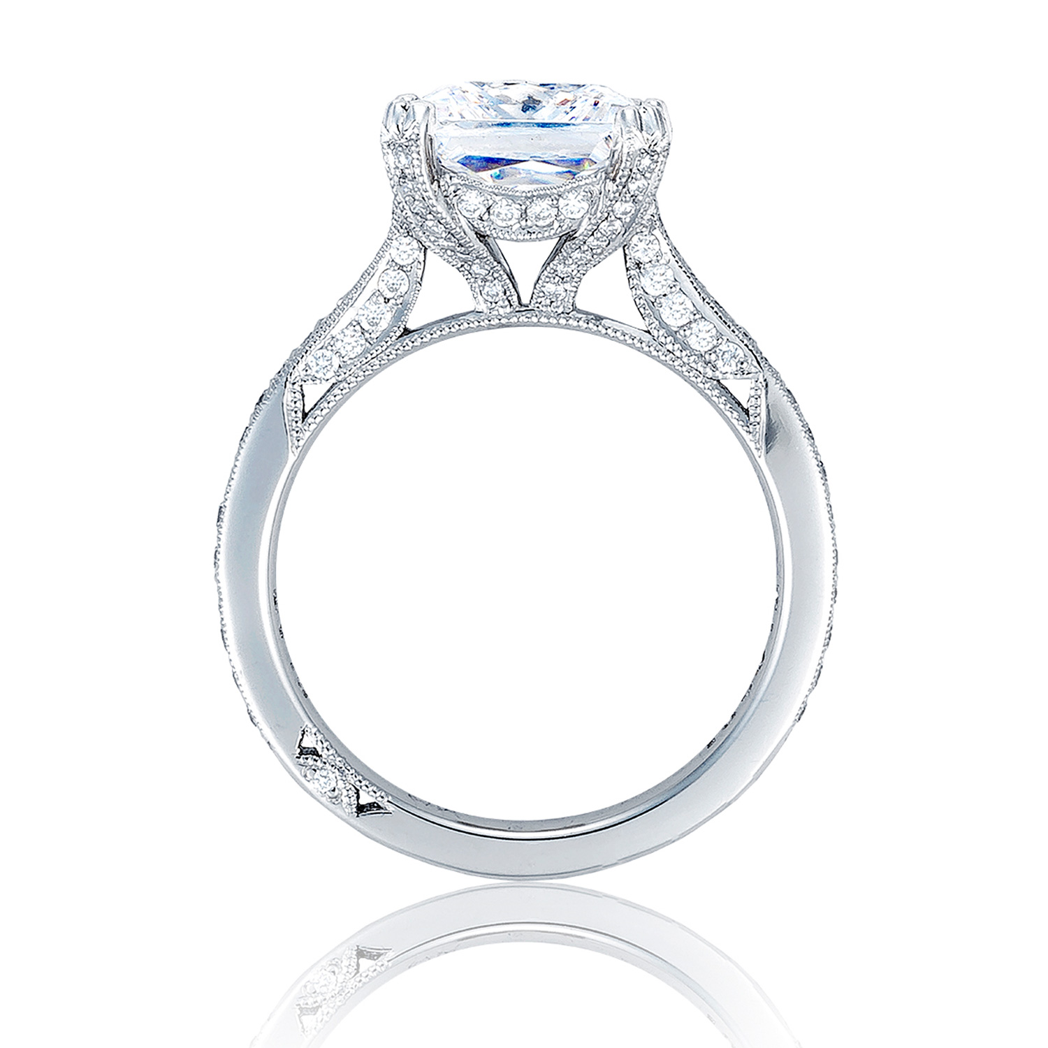 HT2627PR85 Platinum Tacori RoyalT Engagement Ring