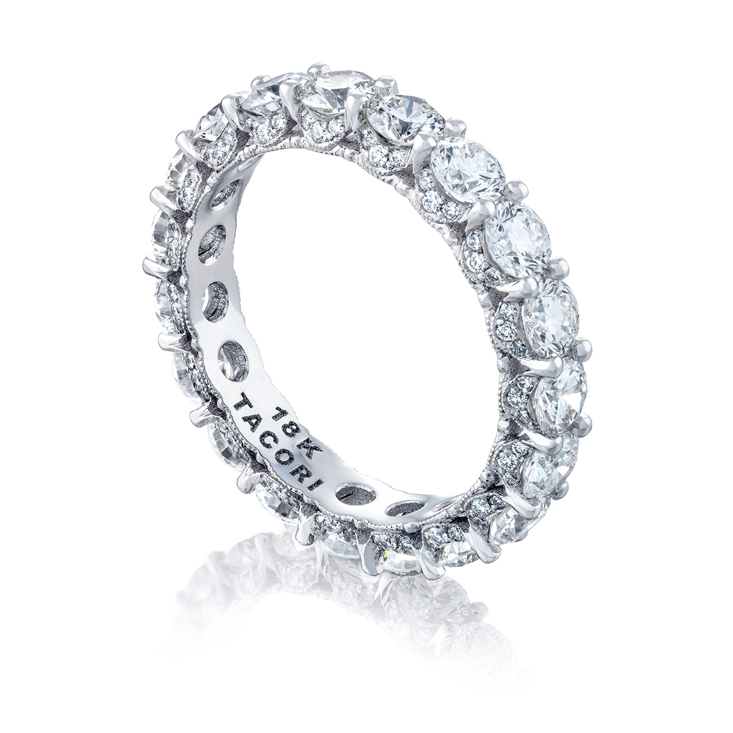 Tacori HT2632W65 18 Karat RoyalT Wedding Ring