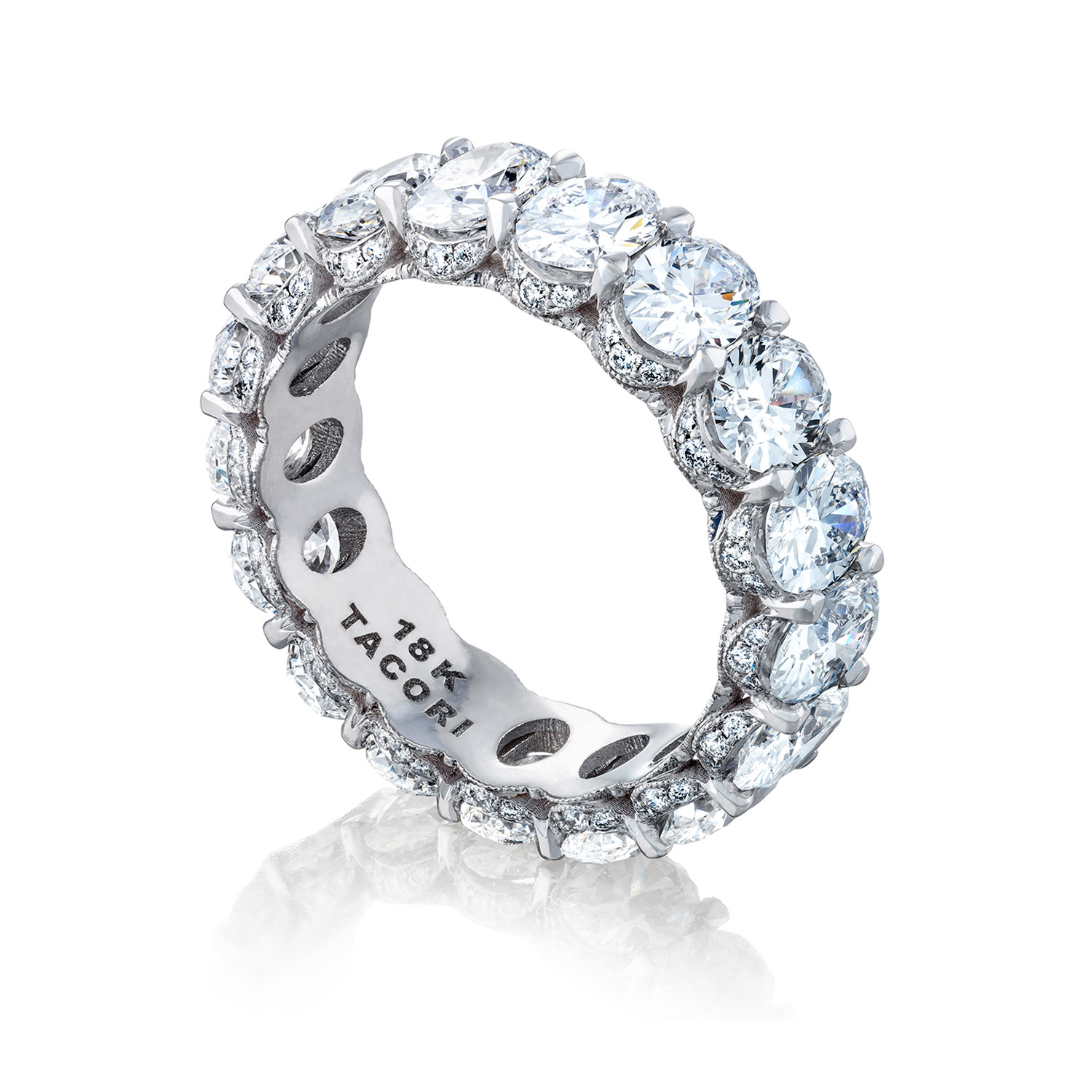 Tacori HT2639W65 18 Karat RoyalT Wedding Ring