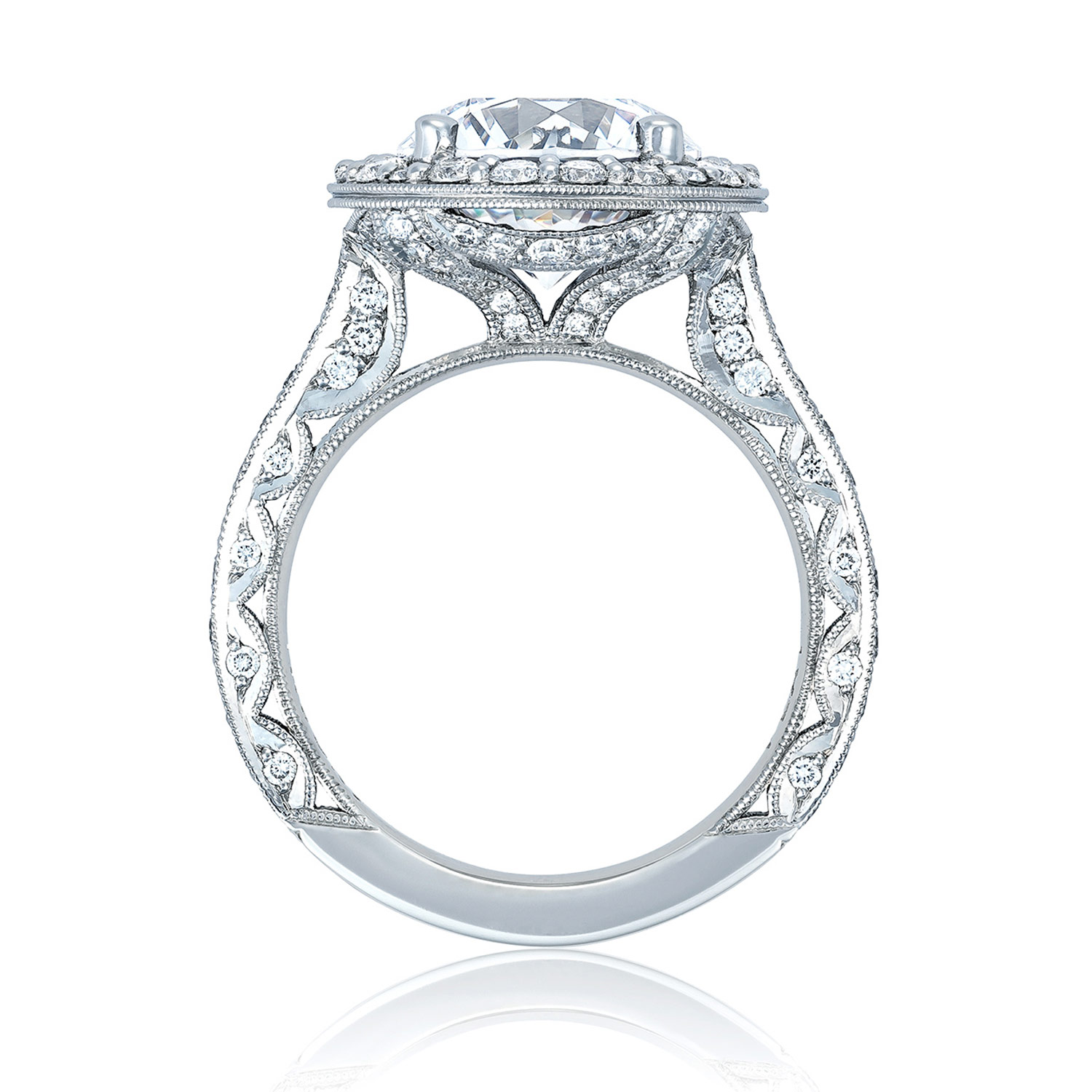 Tacori HT2650RD10 18 Karat RoyalT Engagement Ring