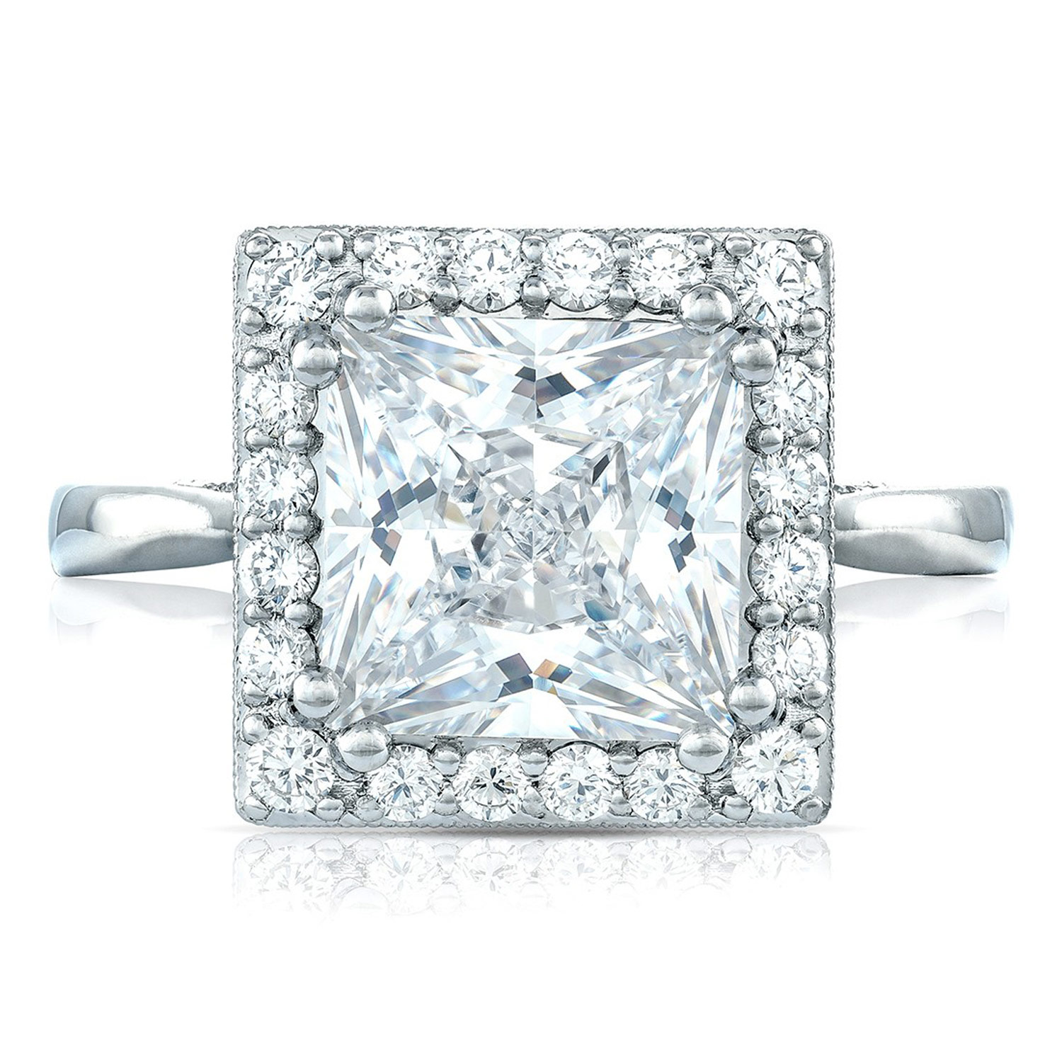 HT2651PR85 Platinum Tacori RoyalT Engagement Ring