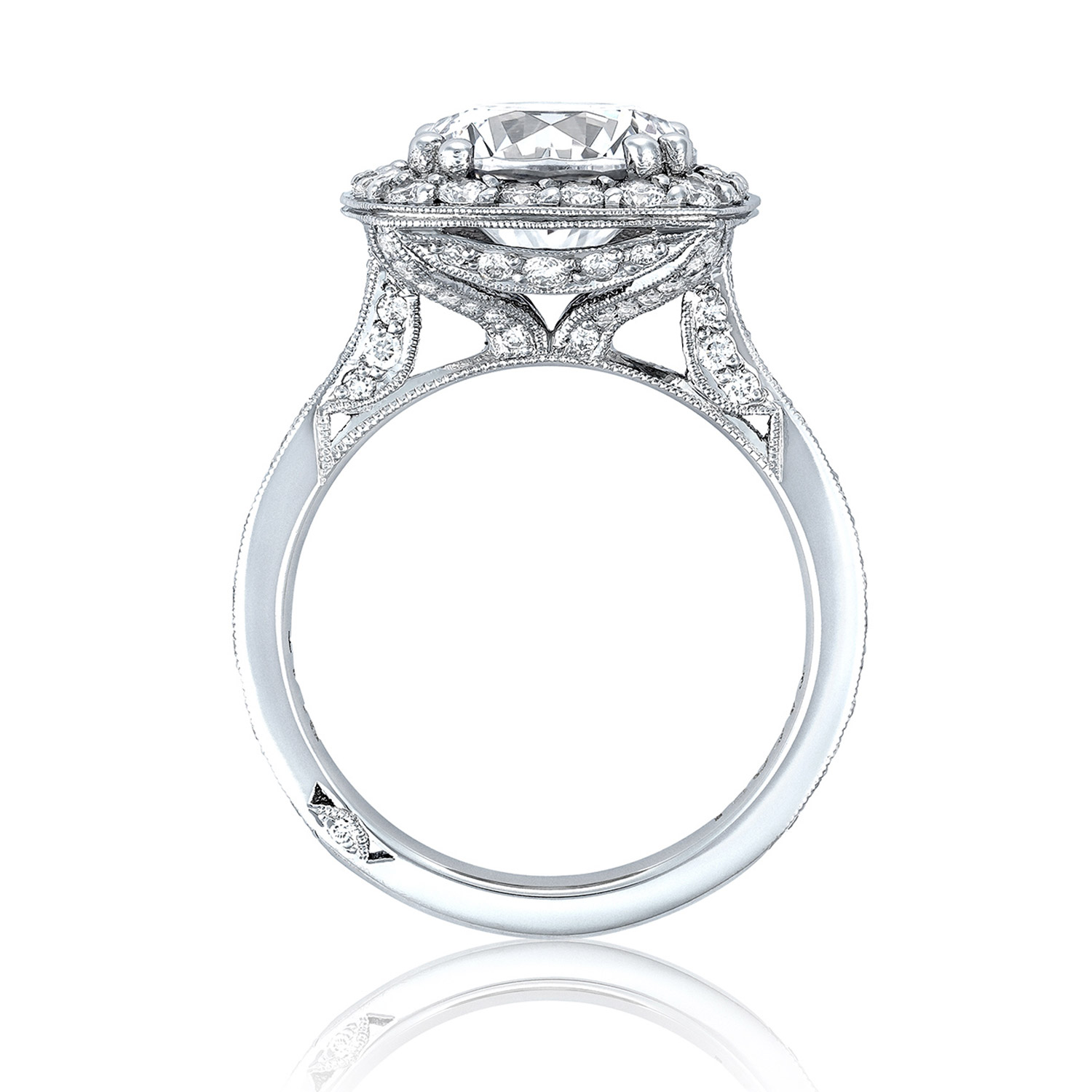 HT2652CU95 Platinum Tacori RoyalT Engagement Ring