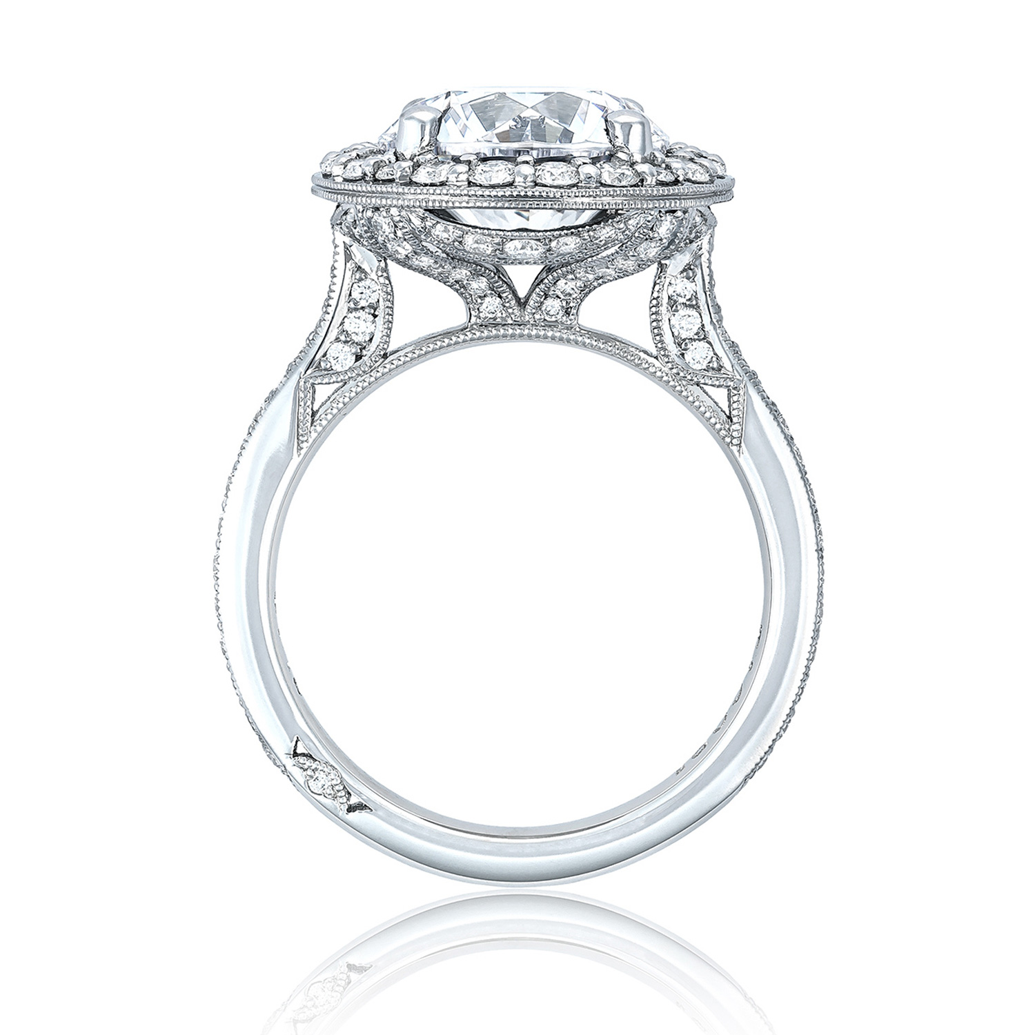 Tacori HT2652RD10 18 Karat RoyalT Engagement Ring