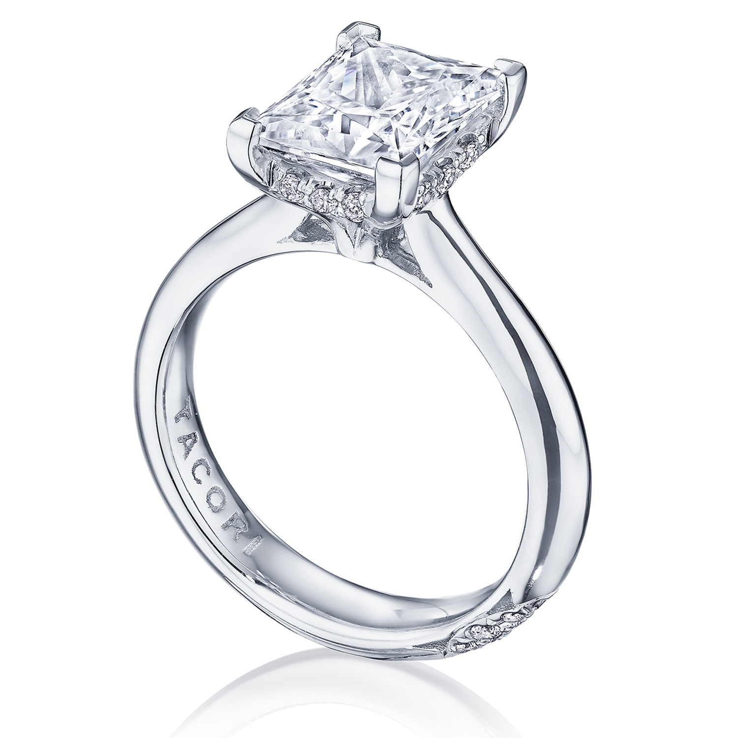 Tacori HT2671PR75 Platinum RoyalT Engagement Ring