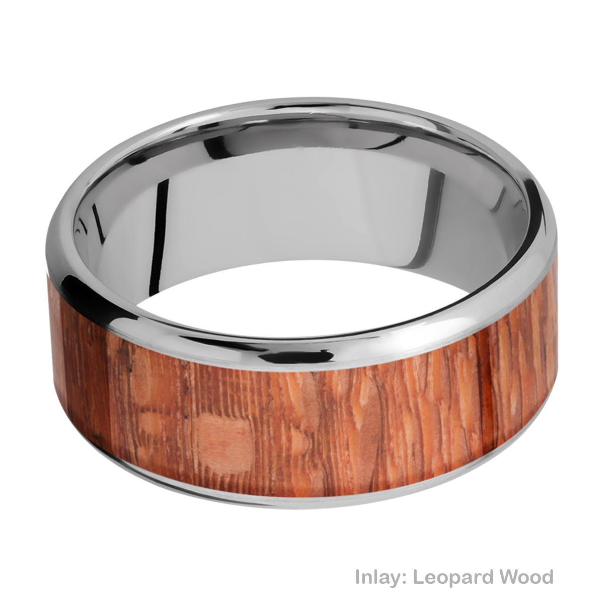 Lashbrook 9B17(NS)/HARDWOOD Titanium Wedding Ring or Band