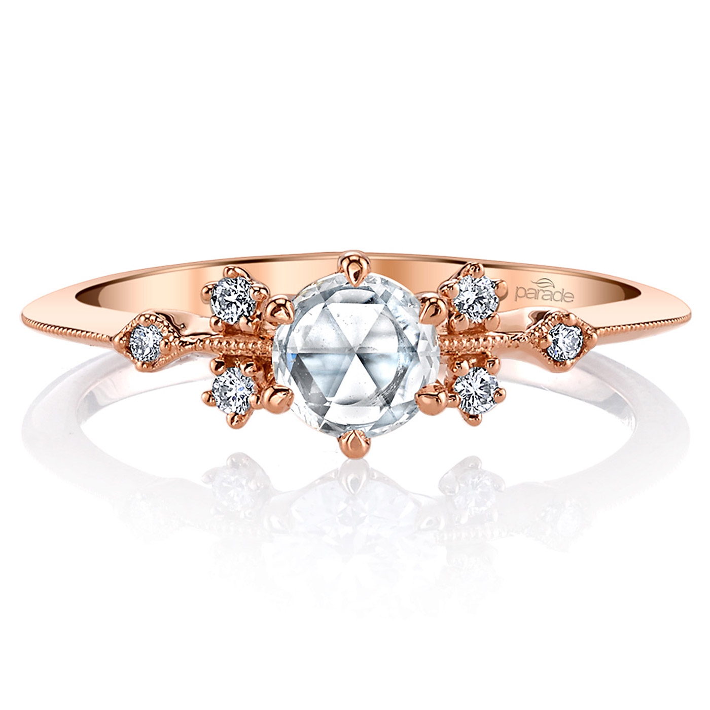 Parade Lumiere Bridal 18 Karat Diamond Engagement Ring LMBR3975 Alternative View 1