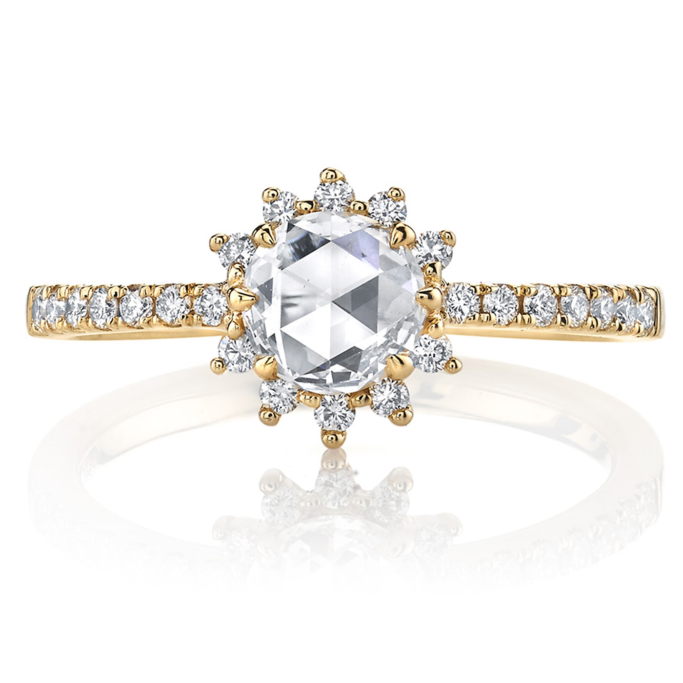 Parade Lumiere Bridal 14 Karat Diamond Engagement Ring LMBR3989/R Alternative View 1