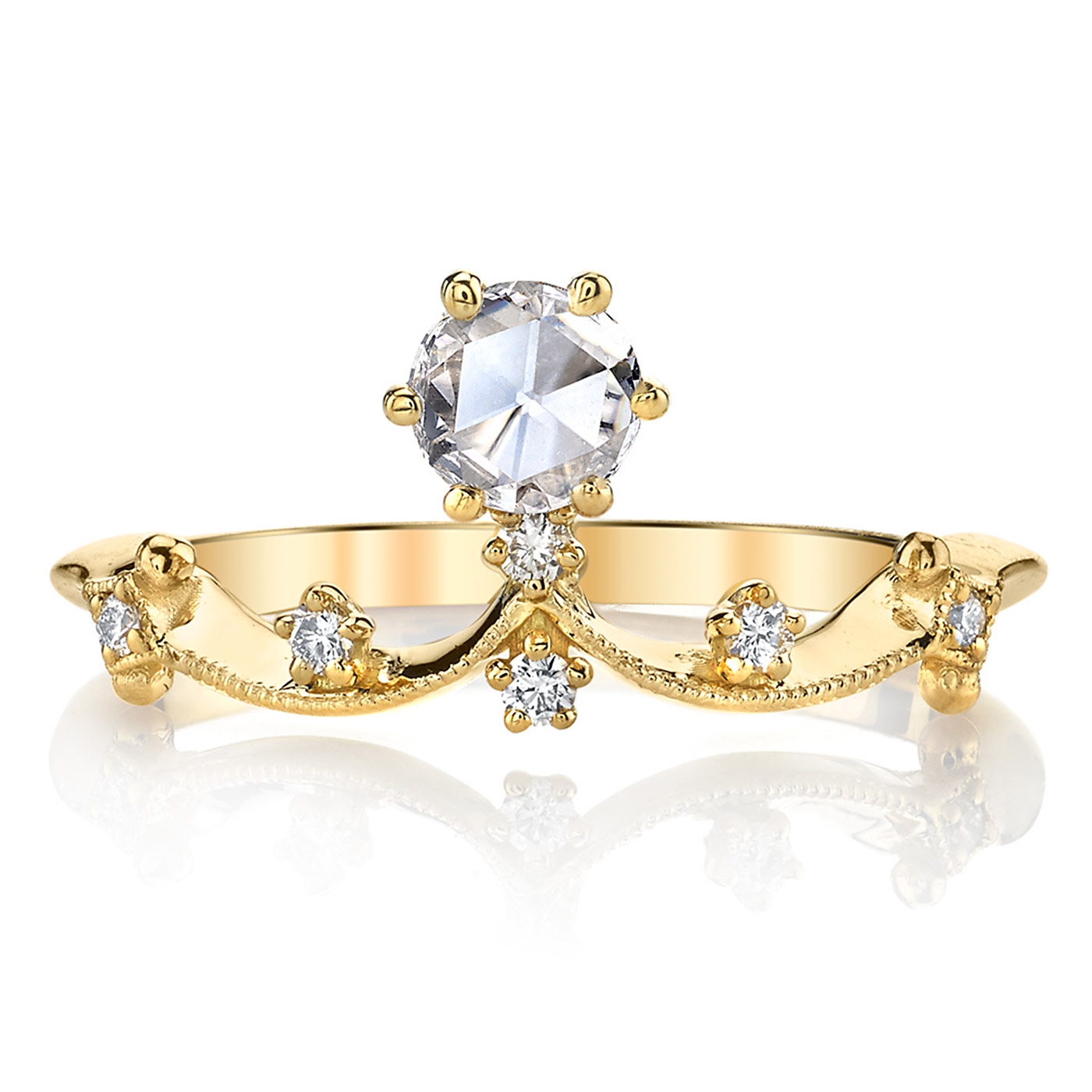 Parade Lumiere Bridal 14 Karat Diamond Engagement Ring LMBR4131 Alternative View 1