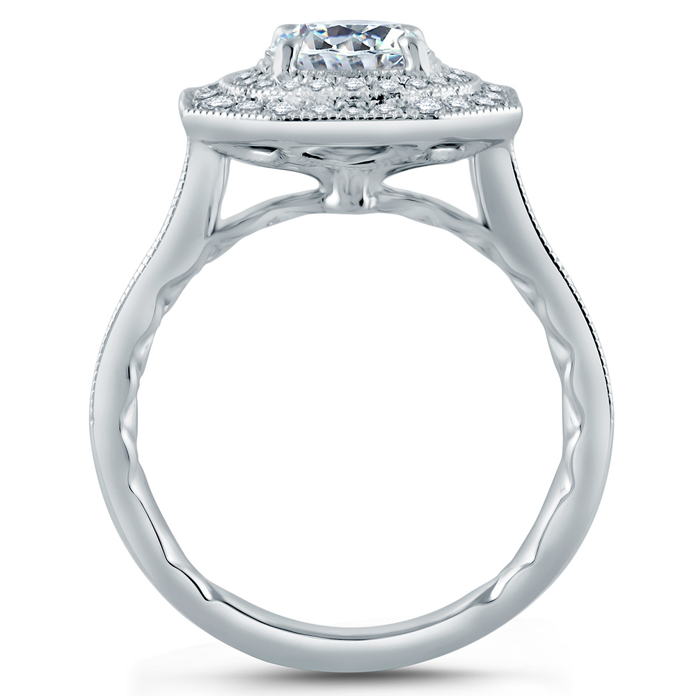 A.JAFFE Platinum Classic Engagement Ring ME2183Q