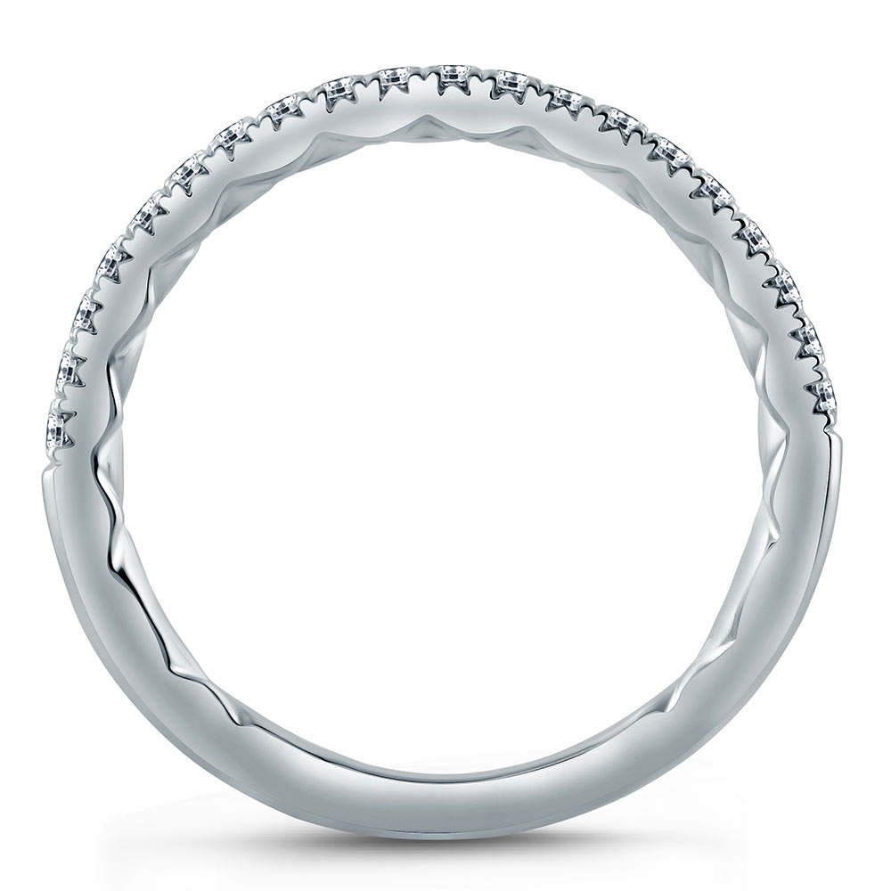 A.JAFFE 14 Karat Classic Diamond Wedding Ring MR2178Q