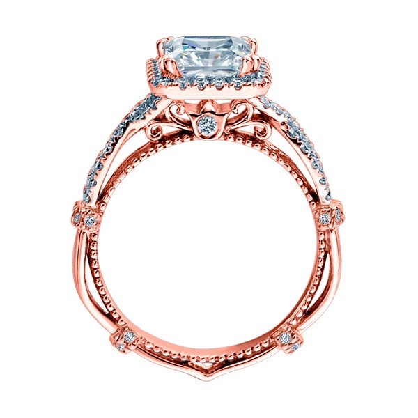 Verragio Parisian-DL106P Platinum Engagement Ring