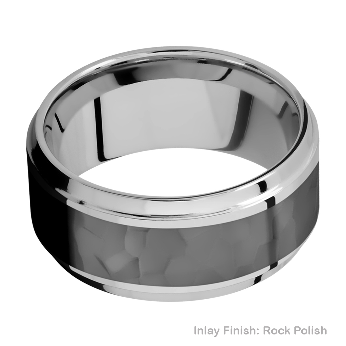 Lashbrook PF10B16(S)/ZIRCONIUM Titanium Wedding Ring or Band Alternative View 13
