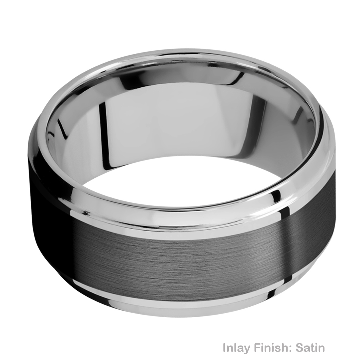 Lashbrook PF10B16(S)/ZIRCONIUM Titanium Wedding Ring or Band