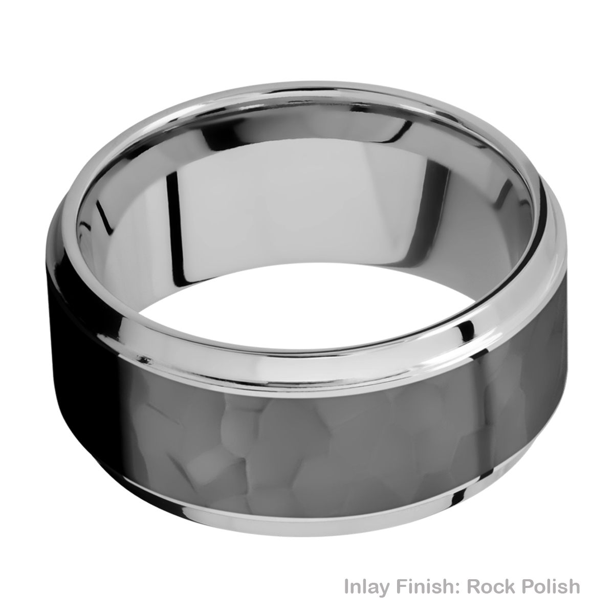 Lashbrook PF10B17(S)/ZIRCONIUM Titanium Wedding Ring or Band Alternative View 13