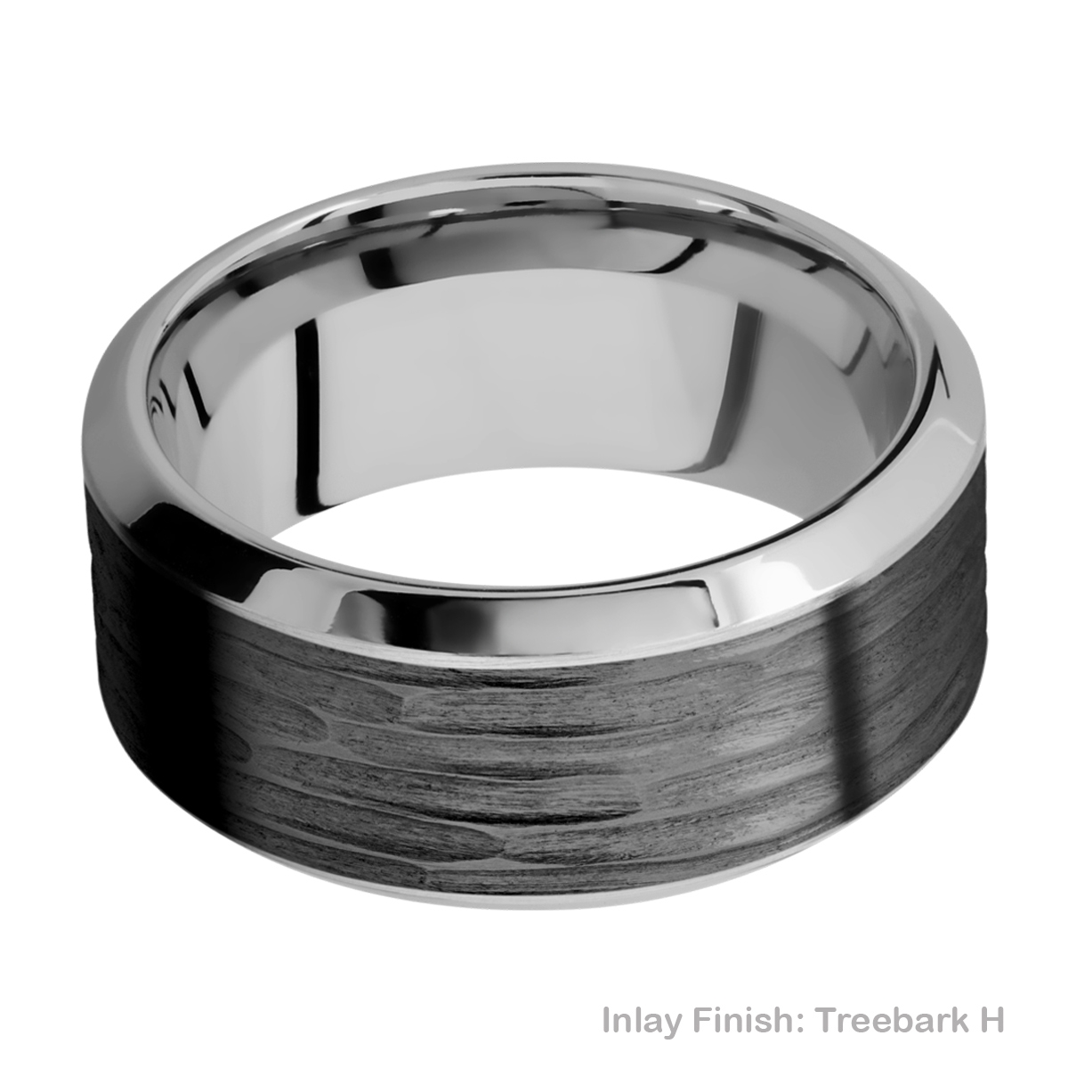 Lashbrook PF10HB17/ZIRCONIUM Titanium Wedding Ring or Band Alternative View 9